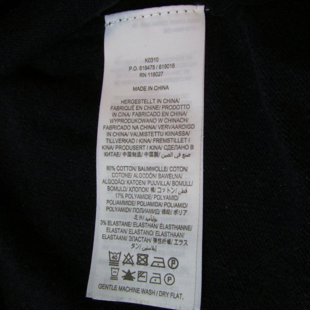 Boden Navy & Yellow Lightweight Sweater / Top  Soft Stretch - Picture 5 of 5
